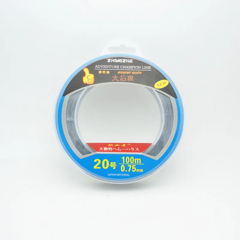 ZYZ-sedal de pesca de carbono, hilo de pesca de 100m, seda Original japonesa, resistente al desgaste, para agua dulce y marina, 0,75-1,28mm - imagen 4