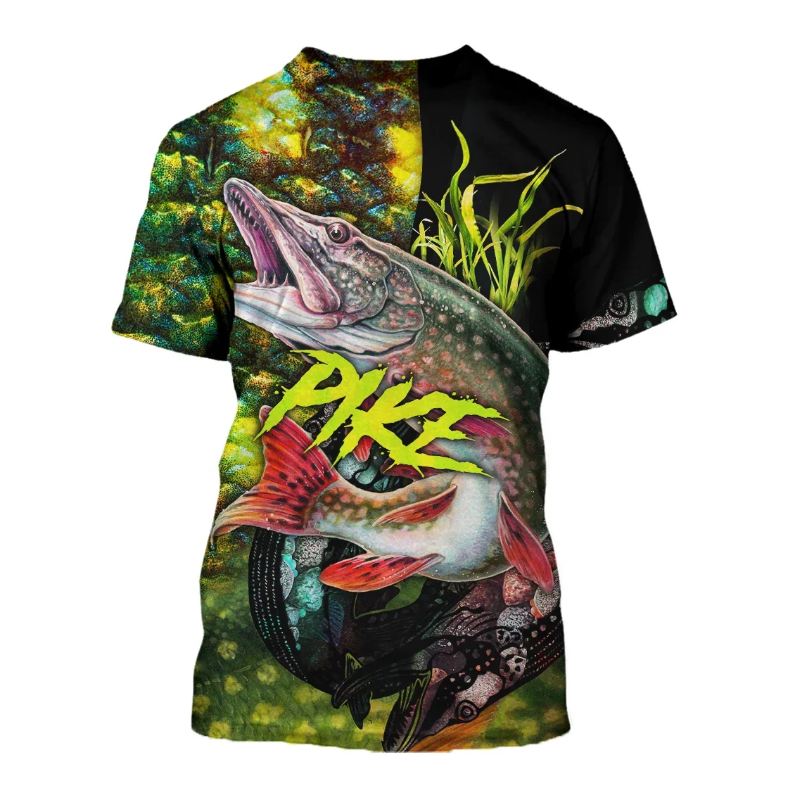 2025 Koele Zomer Mannen t-shirt Meerval Vissen Aangepaste Naam 3D Afdrukken Harajuku korte mouw t-shirt Unisex Casual Tee Tops TX232 - imagen 4