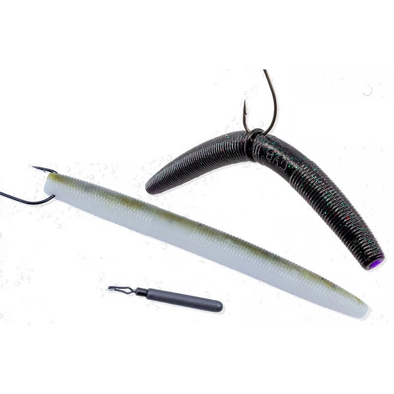 YAMAMOTO YAMAMOTO Noodle Bug Senko4 pulgadas cebo suave negro pit perca señuelo falso - imagen 5