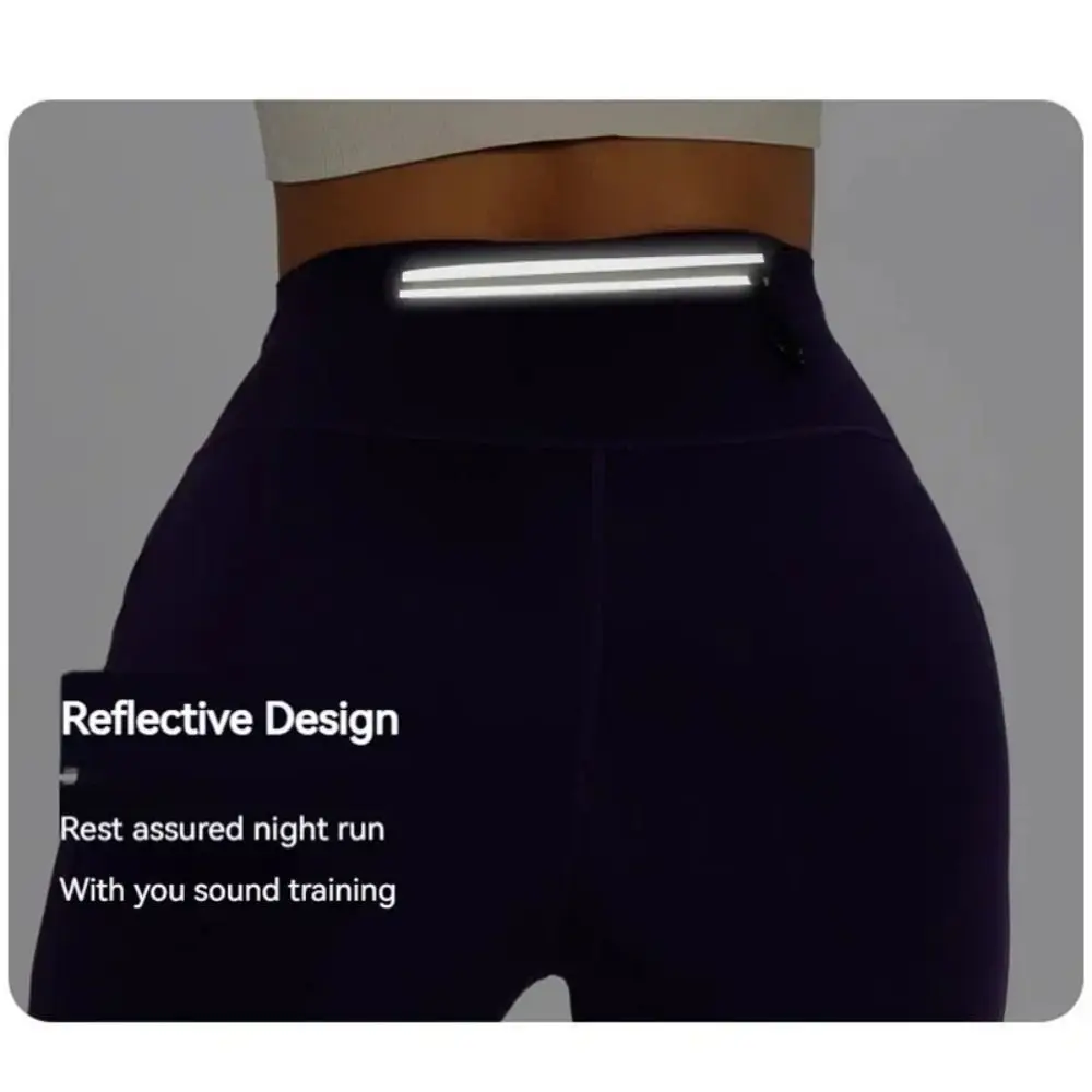 Pantalones cortos para correr maratón con múltiples bolsillos, transpirables, para deportes al aire libre, de secado rápido, con riñonera - imagen 5