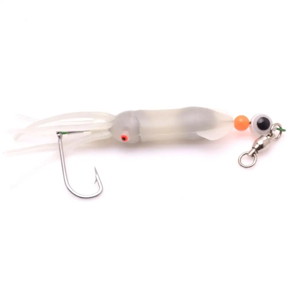 Cebo de calamar luminoso oscilante para pesca en aguas profundas - imagen 5