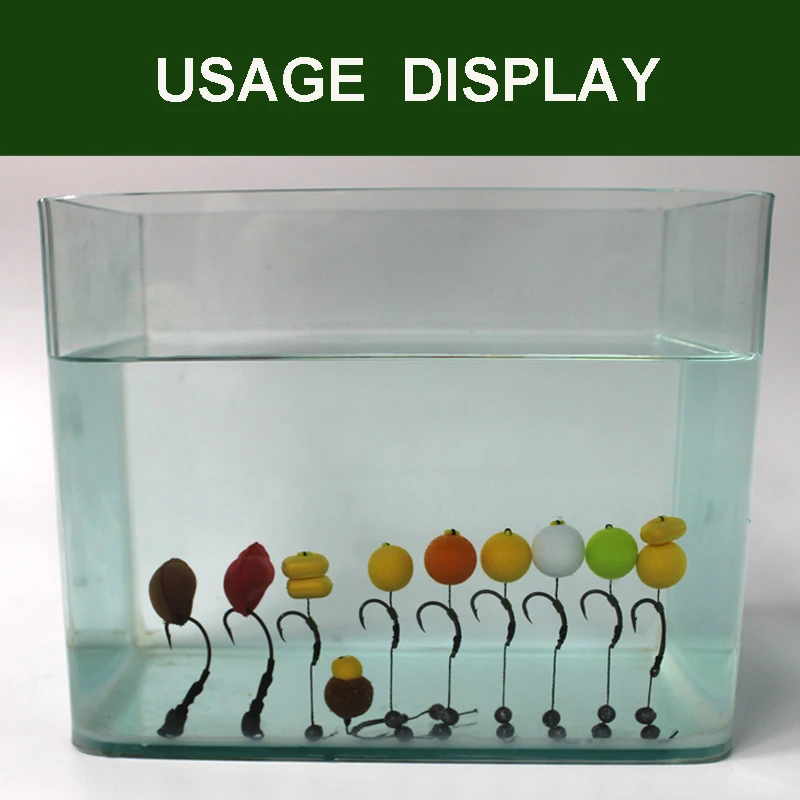 Boilies emergentes, accesorios de pesca de carpa, cebo de pesca con flotabilidad para aparejo de pelo de carpa, método alimentador, Boilies flotantes, aparejos de pesca - imagen 5