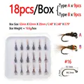 18pcs flies with box