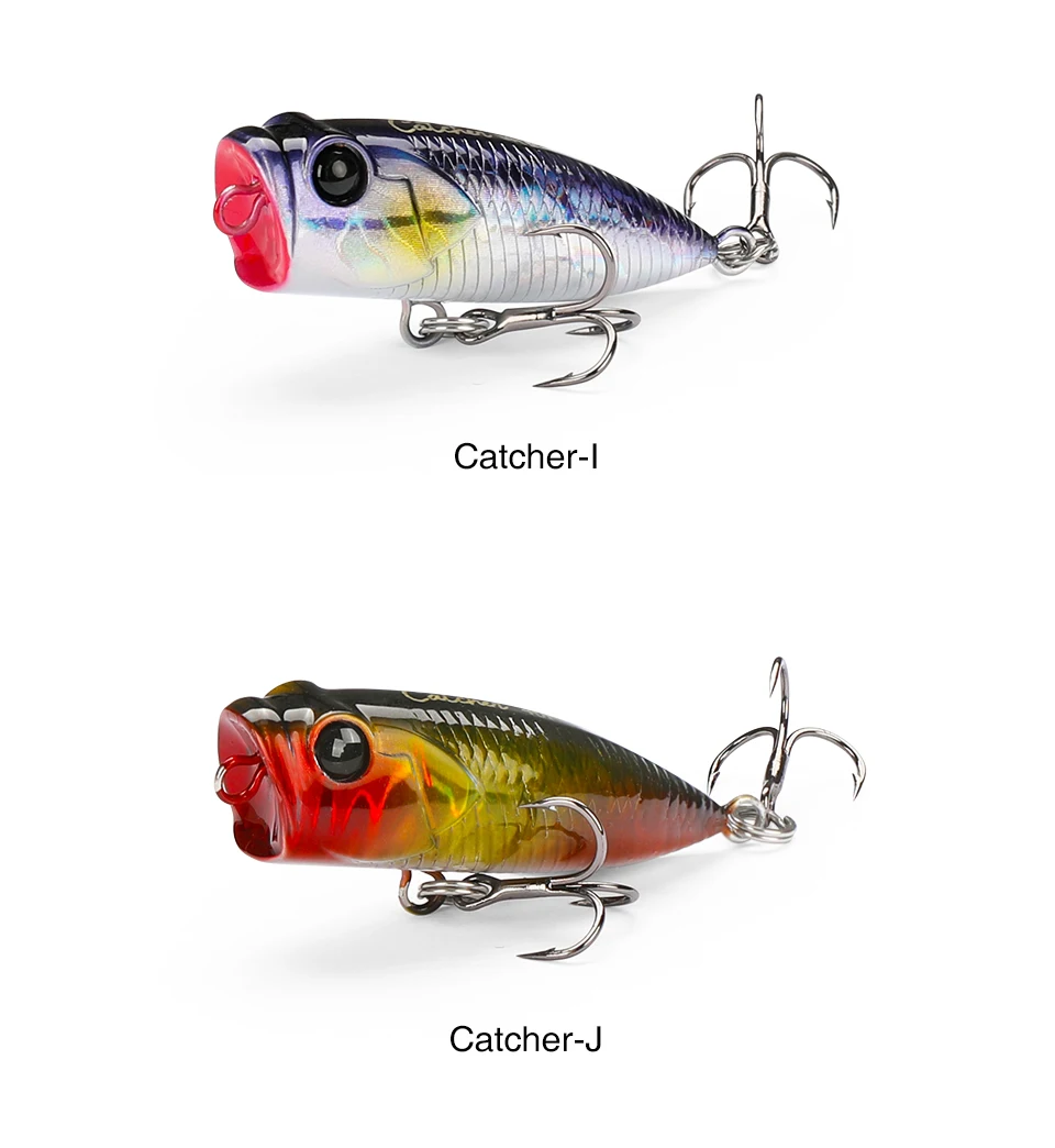 Atrapar señuelos jumbo para baitcasting carretes