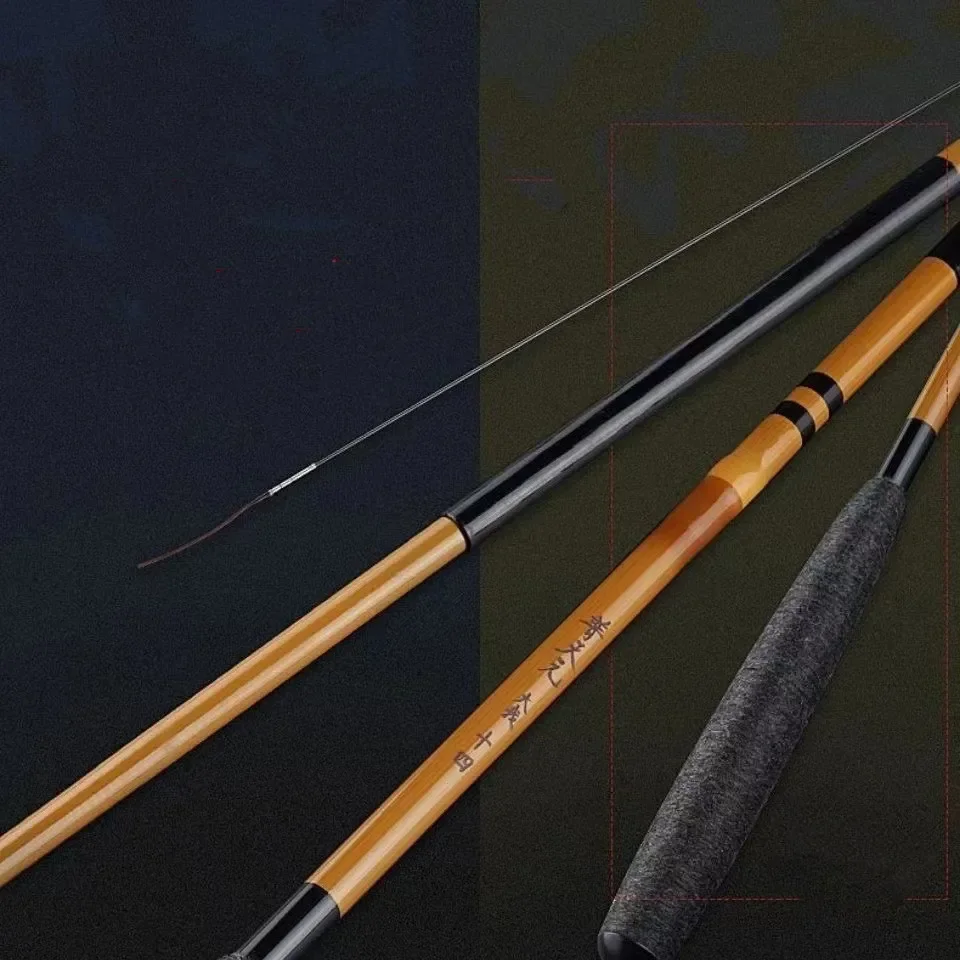 Caña de pescar de carpa cruciana de 28 melodías, caña de pescar ultraligera y ultrafina de Taiwán, caña de pescar de carbono, caña de mano de 2,7 ~ 4,8 M - imagen 3