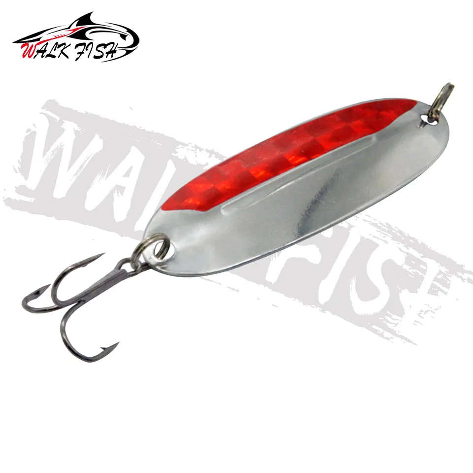 WALK FISH-señuelo de pesca giratorio de Metal Jigging, cebo duro de lentejuelas, cebo Artificial de ruido, anzuelo triple, Swimbait, 7g - imagen 2