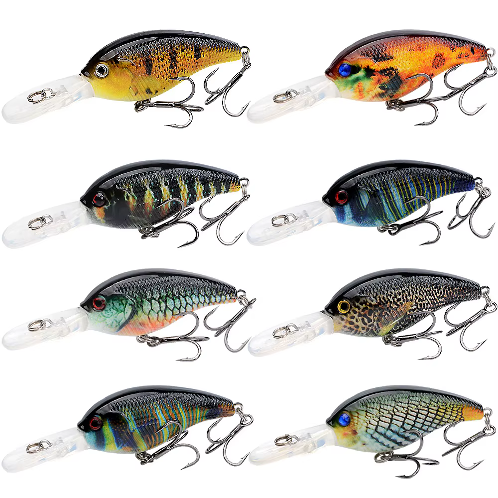 Crankbait flotante 88mm 10,5g Wobblers buceo profundo 0-3m Minnow Swimbait Artificial Hardbait Bass Pike señuelo de pesca aparejos de pesca - imagen 5