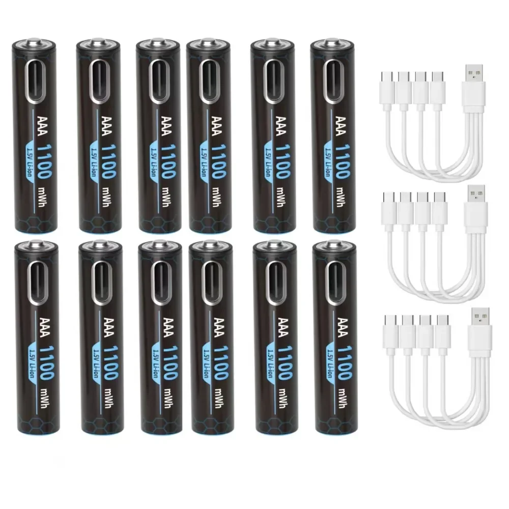 Batería recargable USB tipo C para control remoto y juguetes - imagen 3