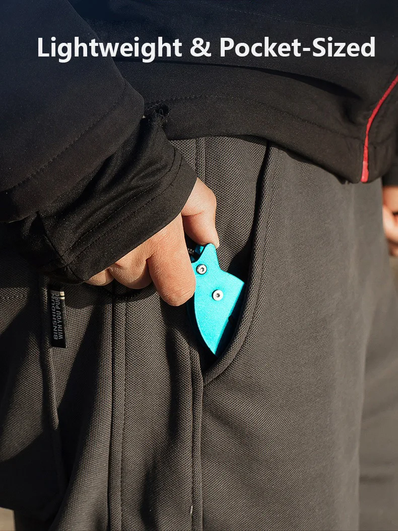 Mini pinza de pescado para pesca con señuelo, herramienta de Control de peces portátil de aluminio ligero - imagen 5