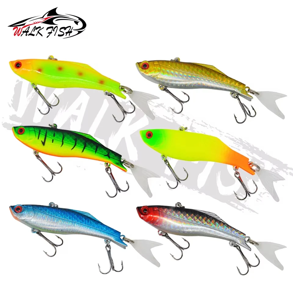 Señuelo Vib WALK FISH 23g – Biónico sumergido transparente - imagen 5