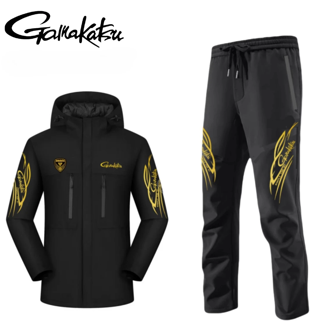 Gamakatsu Chaqueta impermeable – Pantalones térmicos y traje de lana - imagen 2