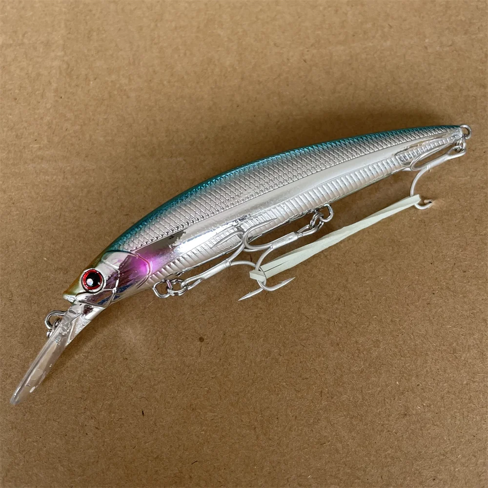 Noeby-señuelo de pesca de pececillo pesado, cebo duro Artificial, aparejo de lubina, 3 piezas, 110mm, 36g - imagen 3