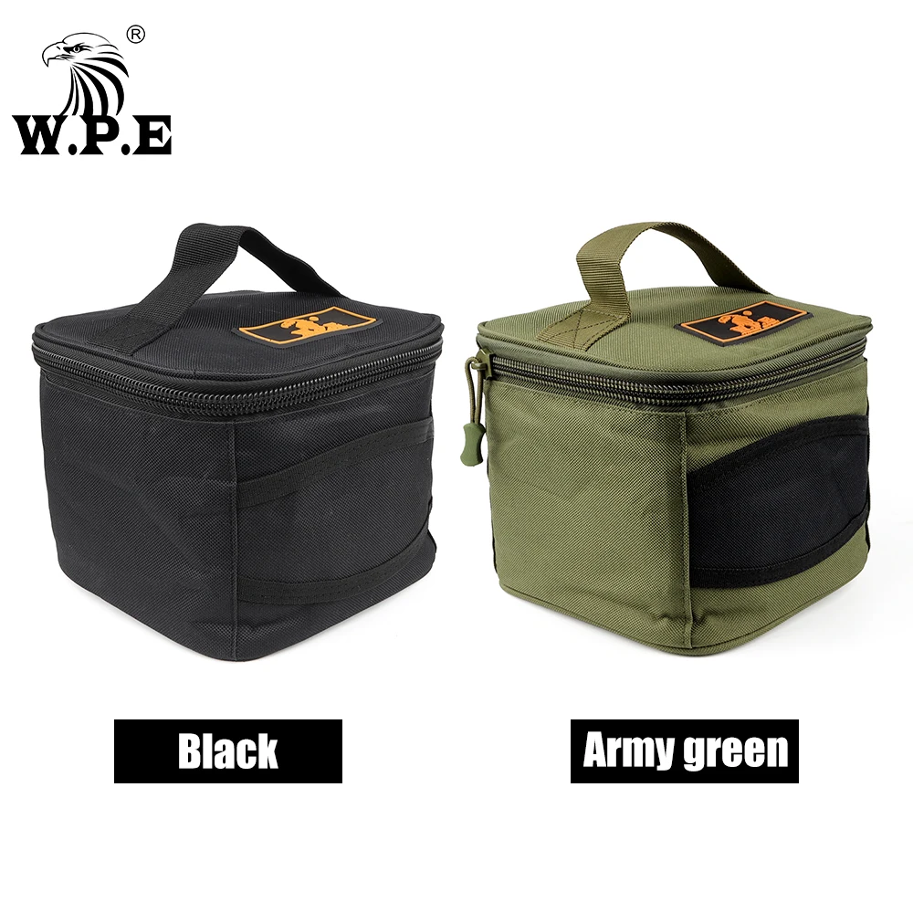W.P.E Fishing Reel Bag 1pcs Handbag Carp Fishing Wheel Tackle 500-10000 Fishing Reel Bag Waterproof Fishing Accessories Pesca - imagen 3