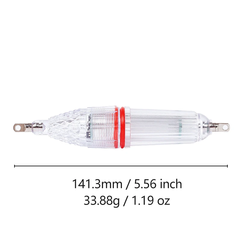 Luz de pesca LED14cm, intermitente de doble cabeza, adecuada para pesca en el mar y luces subacuáticas, equipo de pesca, 1 ud. - imagen 4