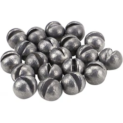 Plomo de tiro divisible 1B-6B – Redondo extraíble para pesca