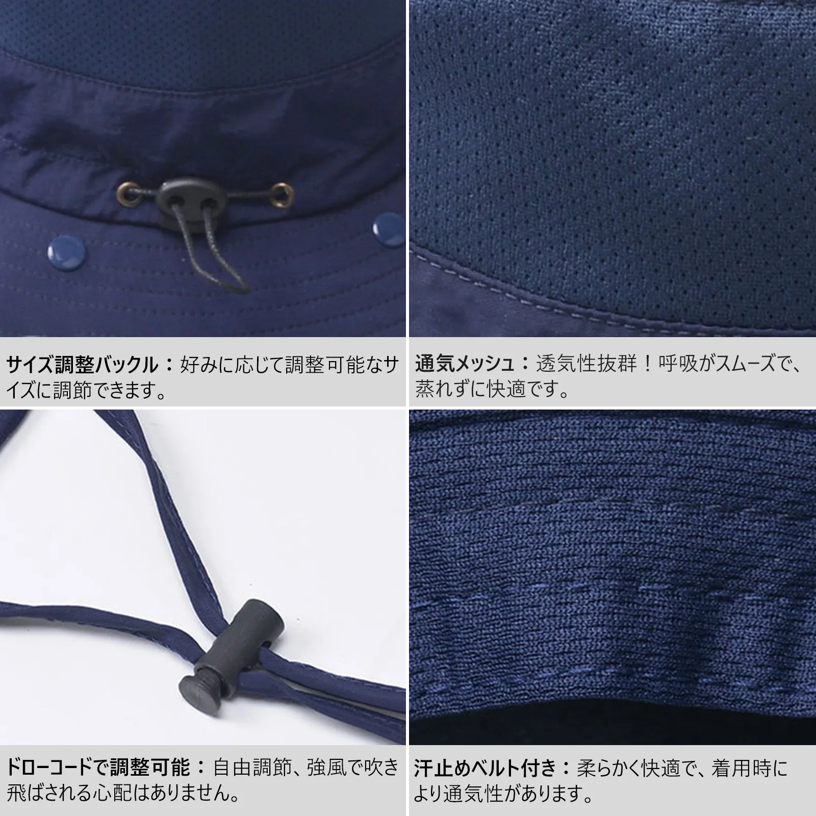 Goture-Gorra plegable de caza al aire libre para hombre y mujer, sombrero de cubo con visera para acampar, senderismo, playa, Verano - imagen 2