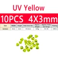 10PCS 4x3mm Yellow