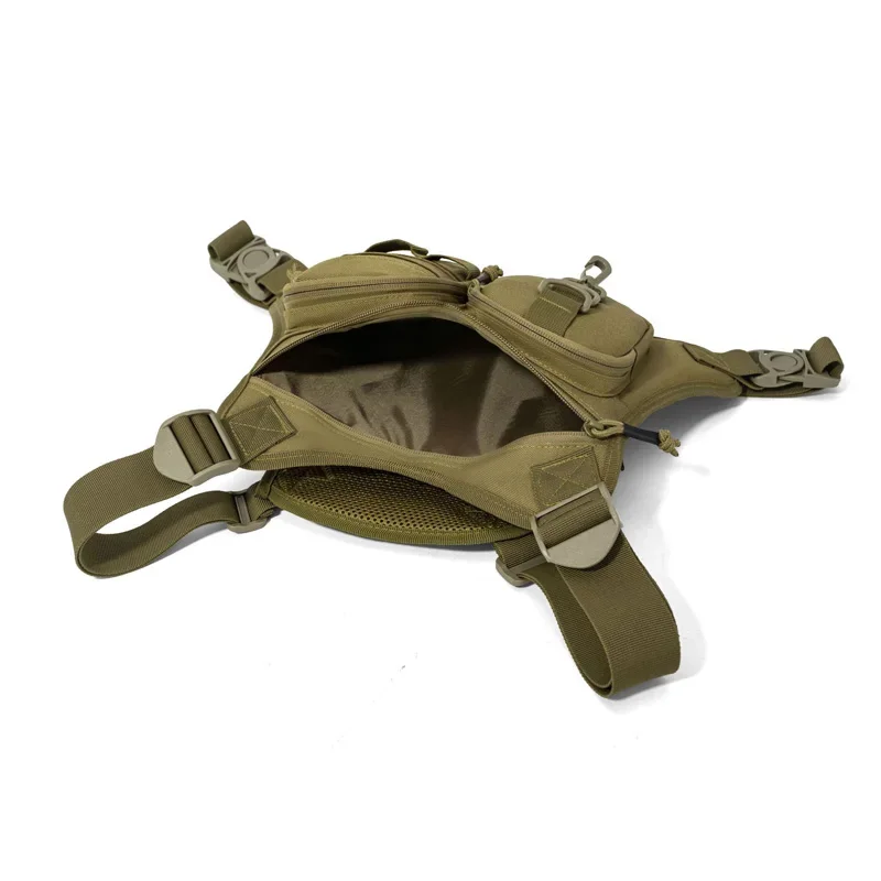 Chaleco Táctico de Pesca Multibolsillos con Sistema Molle - imagen 4