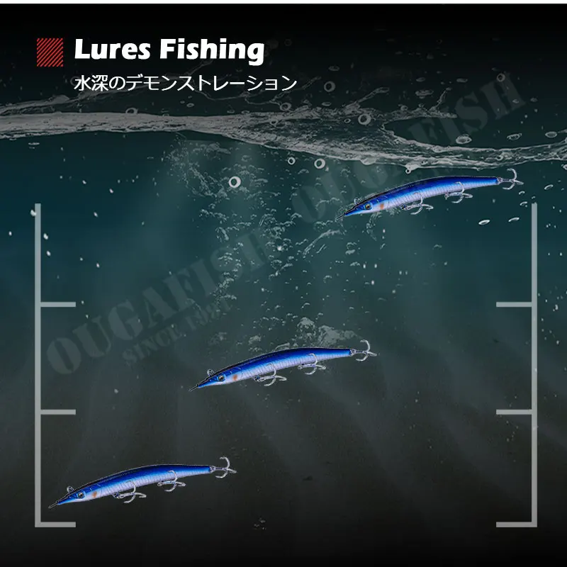 Señuelo de lápiz para pesca, 55g, 183mm, equipo Artificial, envío directo - imagen 5