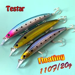 Jerkbait Testar Tuan GT 110mm 20gr – Flotante para lubina