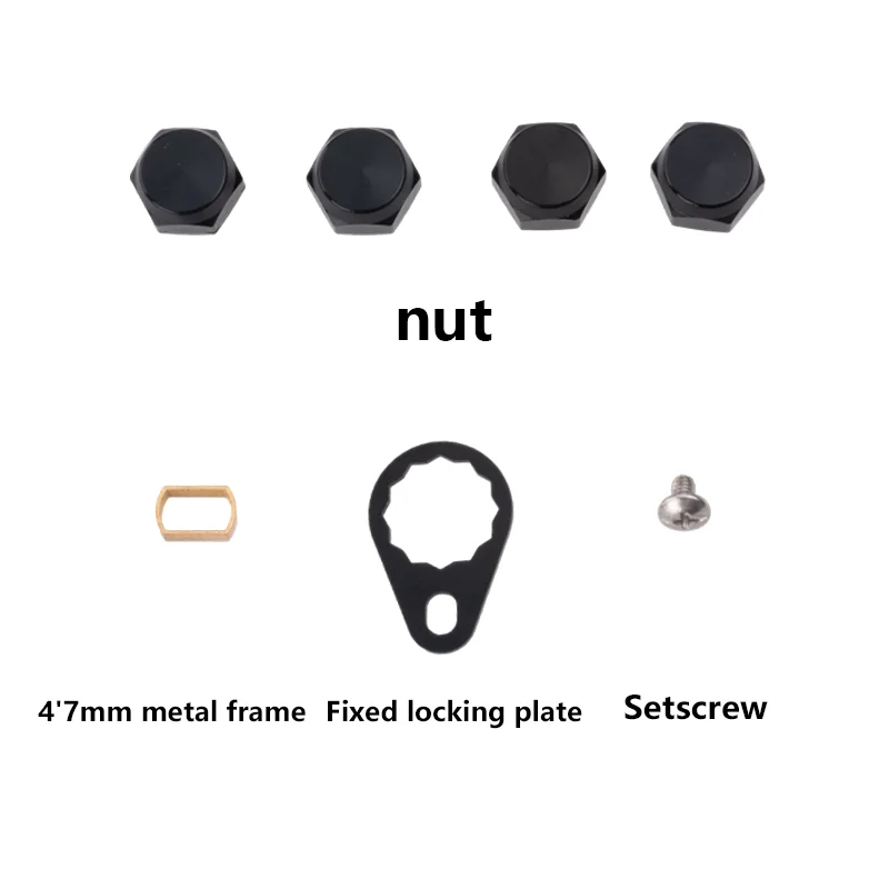 DEUKIO-brazo basculante de pesca Baitcasting, accesorios de cuerpo de aleación de aluminio ultraligero, perilla de Metal para modificación de mango de marca S/D/A - imagen 3