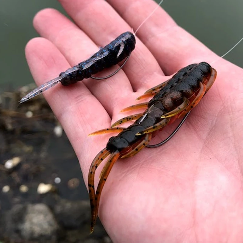 Señuelo RAID japonés, cebo falso AVI35/50, alta gravedad específica, agua, cucaracha, depósito de insectos suave, obstáculo de pozo negro, cebo falso suave - imagen 4