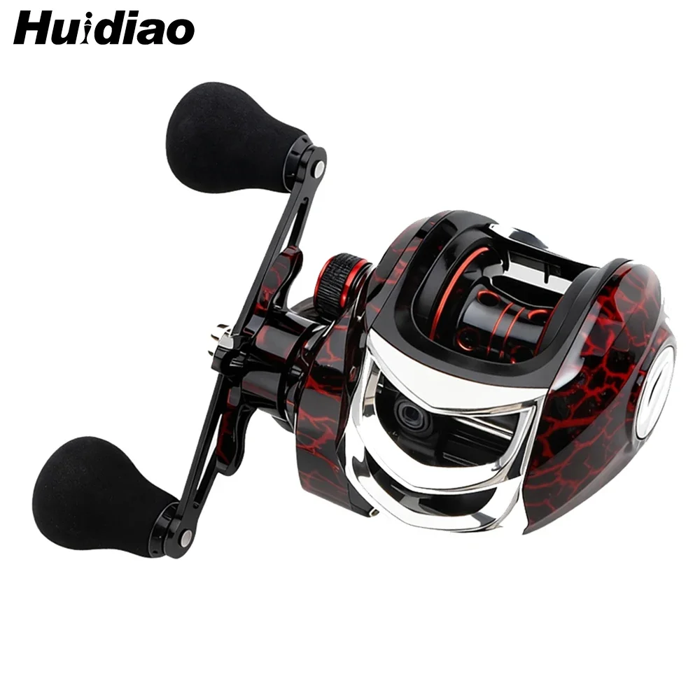 Huidiao Birds-Nest Free – Baitcaster perfil bajo con freno magnético