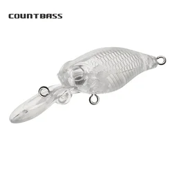 Countbass Crankbait flotante – Cuerpos de señuelo sin pintar