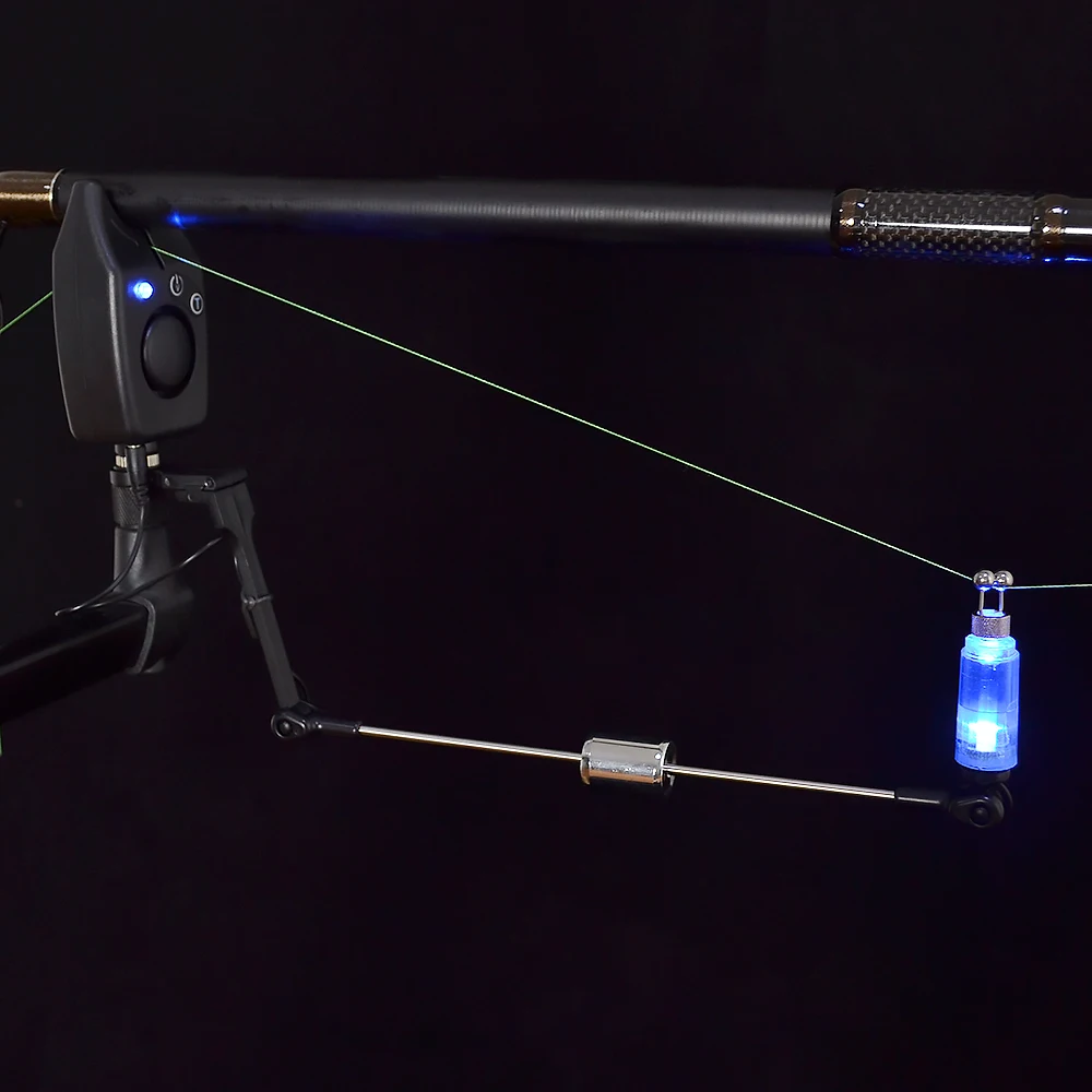 Alarma de Mordida LED Azul para Carpfishing - imagen 5