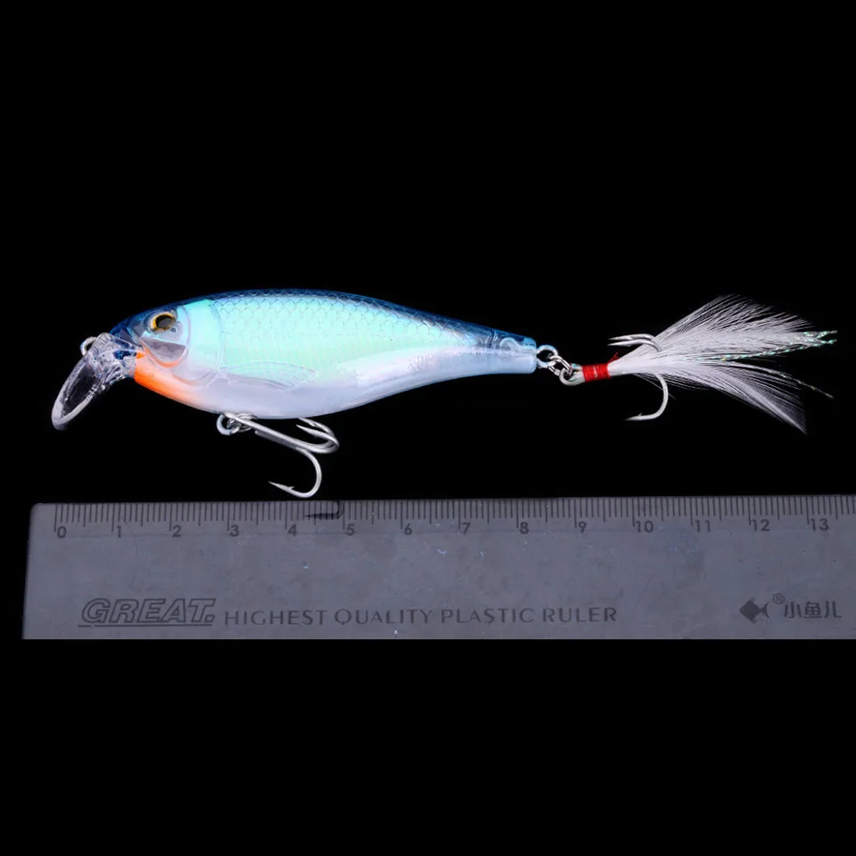 WALK FISH-señuelo De Pesca De pececillos, aparejos De Pesca De lubina, Señuelos De Pesca De curricán, Articulos De Pesca Isca Artificial, 12,5g/8,5 cm, 1 unidad - imagen 5