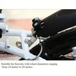 Guardabarros telescópico plegable universal para bicicleta de montaña