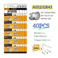 40PCS AG12 LR43