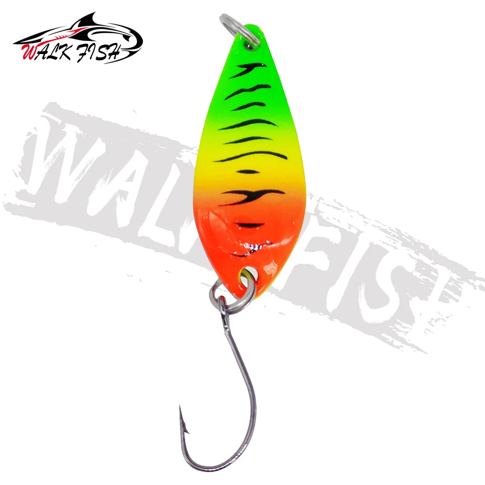 Señuelo WALK FISH en posición de lance