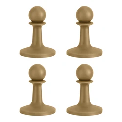 SANLIKE 4/6 Uds TPR aislado antiestático tienda de campaña tapa de poste 6mm apertura protección contra rayos anticolapso herramientas al aire libre