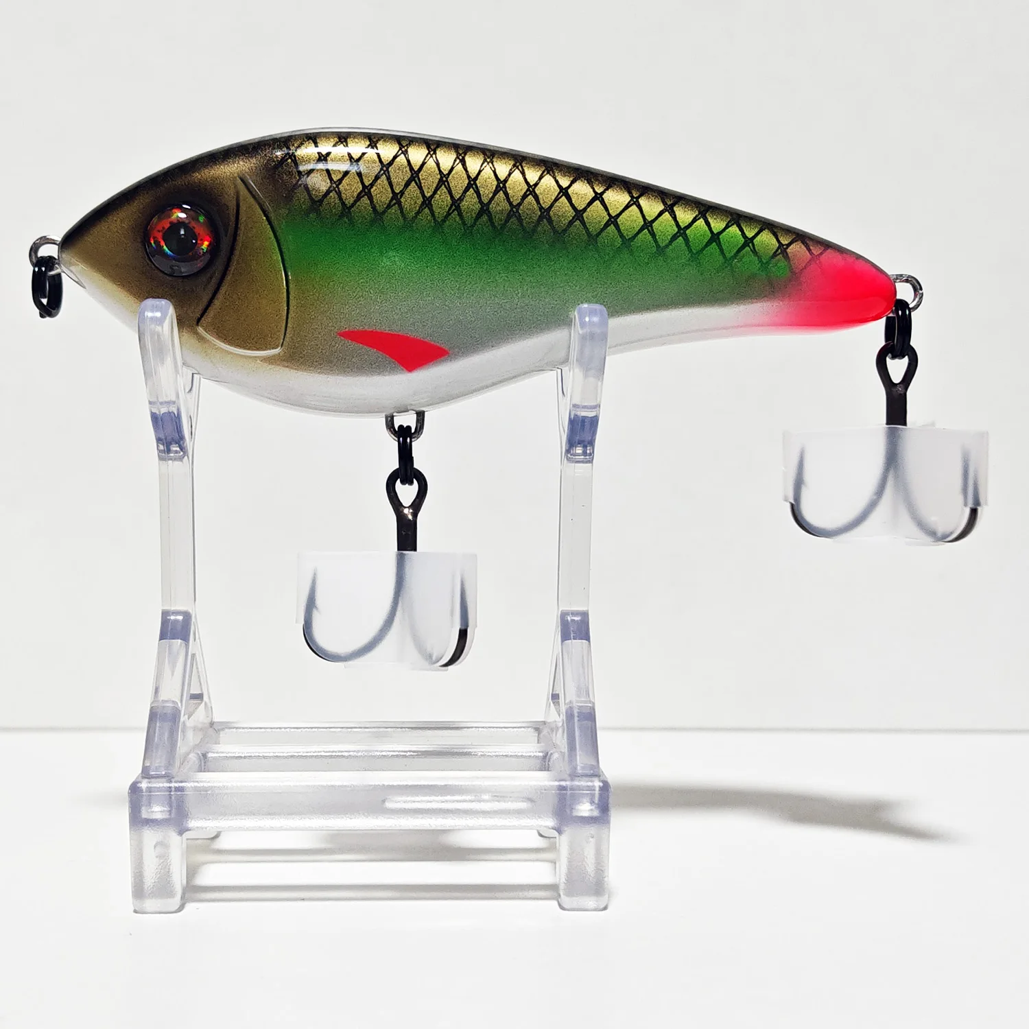 Jerk Bait Swim Glide-cebo duro de 10cm y 12cm, señuelo de pesca hundido, cebo Artificial duro de fundición larga para Lucio - imagen 3