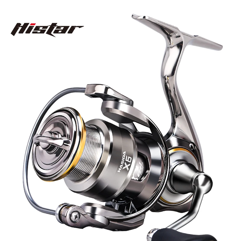 Carrete Spinning Histar X6 5.2:1 – Lance largo para señuelos ligeros - imagen 4