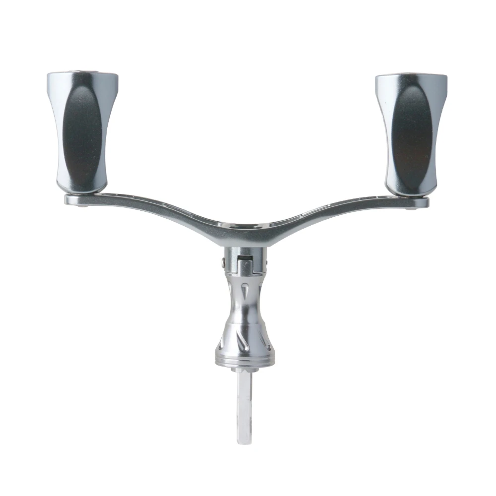 DEUKIO DIY mango doble de Metal para marca S pomos de carrete de pesca giratorio accesorio de pesca de carrete de pesca - imagen 5