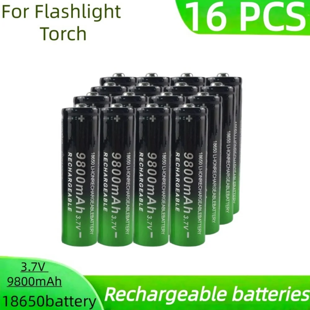 Batería 18650 3.7V 9800mAh alta calidad para linterna de pesca - imagen 5