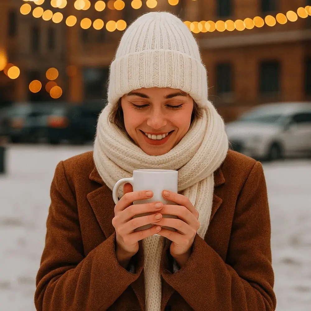 Gorro cálido a la moda, gorro tejido de Color sólido, gorro suave para mujeres y hombres - imagen 2
