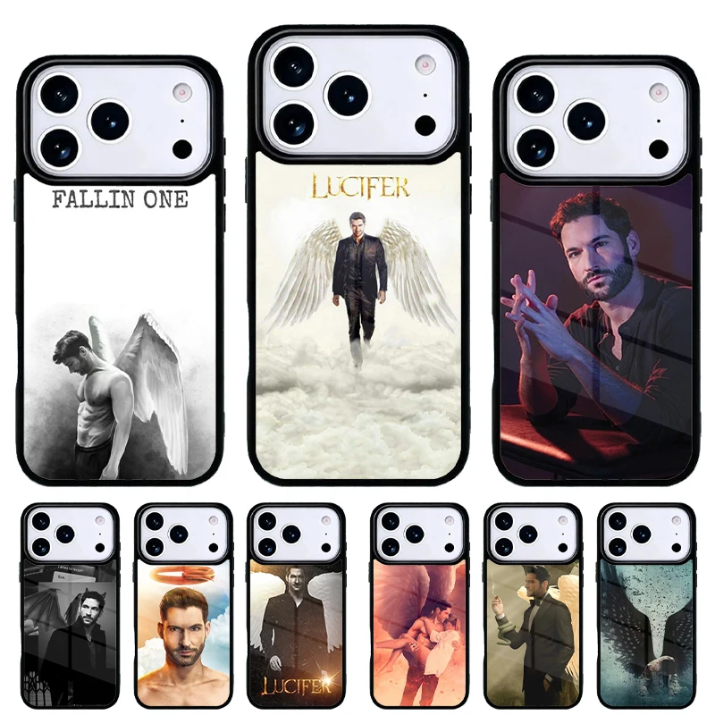 Funda Lucifer iPhone 17/16/15/14/13 Pro Max – Diseño Serie TV