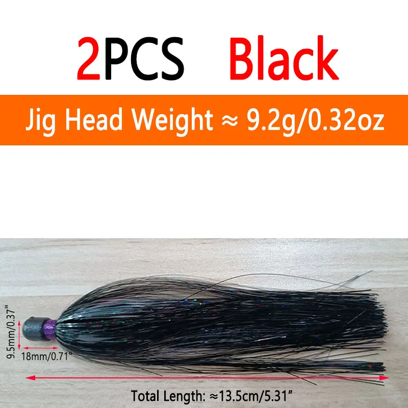 2pcs Black