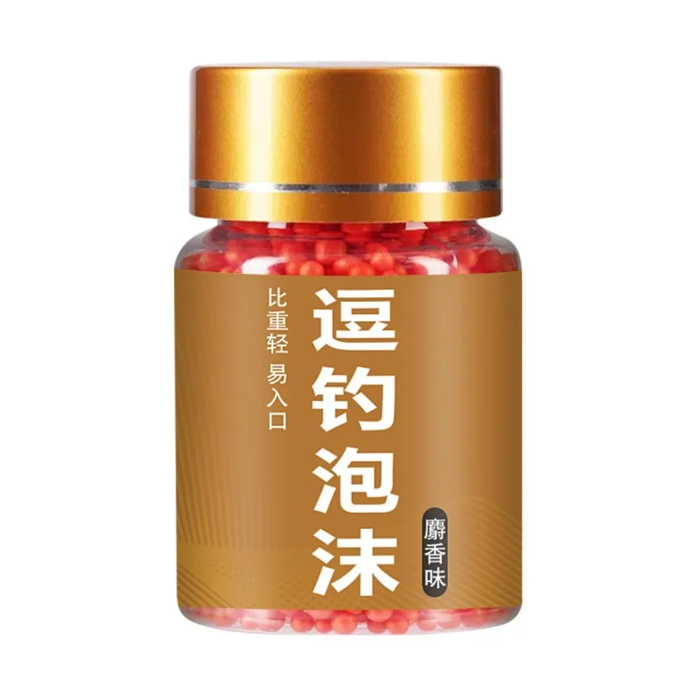 1 botella divertida de 50ML, cebo de espuma para pesca, pozo negro disponible, cebo de pesca con flotabilidad, fragancia fuerte, carpa de hierba Bai