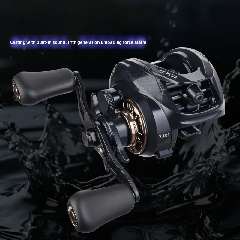 DC PLUS Carrete de Pesca Metálico Antiexplosión – Sonido Lanzamiento