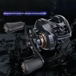 DC PLUS Carrete de Pesca Metálico Antiexplosión – Sonido Lanzamiento