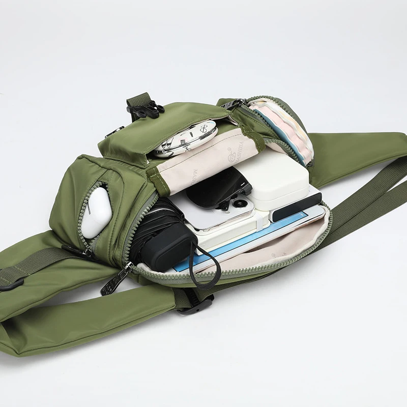 Riñonera de pesca, bolsas deportivas multiusos para el pecho, senderismo al aire libre, funda cruzada para ciclismo, riñonera para viajar y cazar - imagen 5