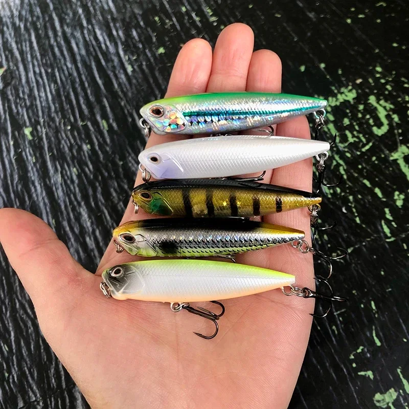 TEKNIK Topwater lápiz 65MM 5,5g superficie Walker señuelos caminar el perro Artificial Stickbait Duo Realis lápiz 65 Topwater Stick señuelo - imagen 3