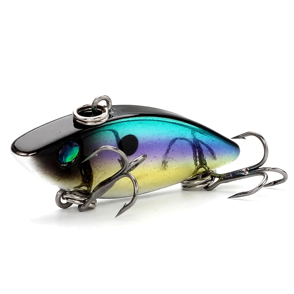 1 unidad de temperatura de vibración 40mm 4g señuelo de pesca hundido de fundición larga VIB pesca de invierno cebo duro sin labios para Lucio - imagen 2