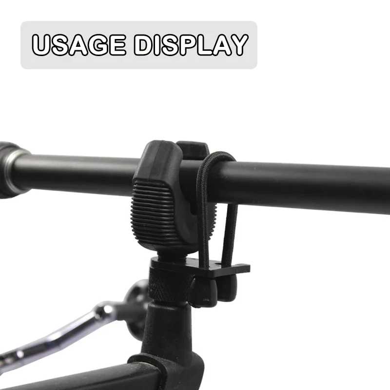 2x bloqueo de caña elástica bloqueo de caña de pescar de carpa para caña de pescar accesorios de pesca de carpa aparejos - imagen 4