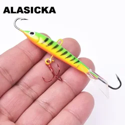 ALASICKA Señuelo jigging perfil pez para pesca invierno