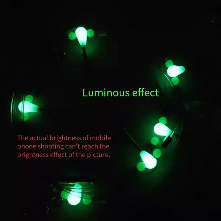 Equipo de pesca PD, pesca en el mar, juego de pesca con cuentas cruzadas de resorte, anzuelos de cuerda luminosos antienredos - imagen 4